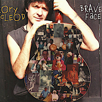 Brave Faces album cover, Rory holding his guitar
